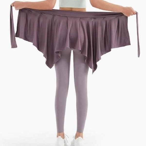 필라테스복 필라테스 힙 커버 요가복 요가 힙 커버 치마레깅스 스커트 - 상품 이미지