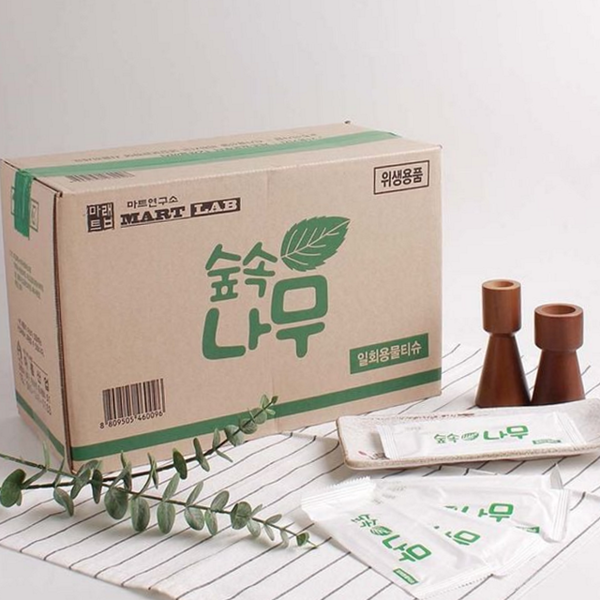 식당용 일회용 물티슈 카페용 개별포장 물티슈 벌크 위생 - 상품 이미지