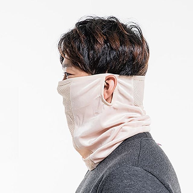 남자 극세사 골프마스크 자외선차단 가을 겨울 방한 - 상품 이미지