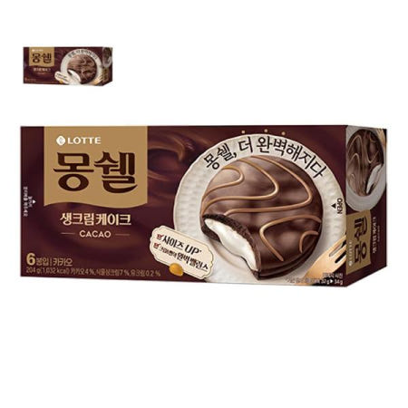 후식 롯데 몽쉘 카카오 204gx16개