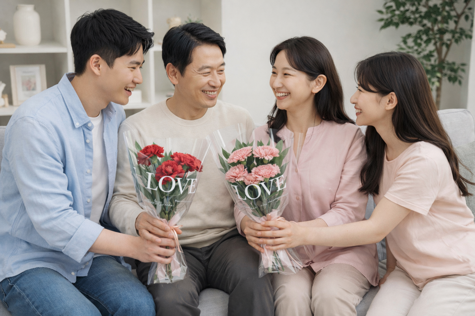 오묘한꽃집 카네이션 생화 꽃다발 어버이날 스승의날 양재꽃시장 이미지 7
