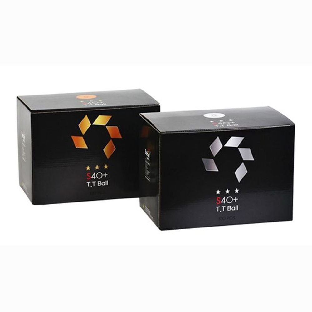 탁구공 탁구볼 ABS 탁구공 핑퐁볼 3성 2색 40mm 100p - 상품 이미지