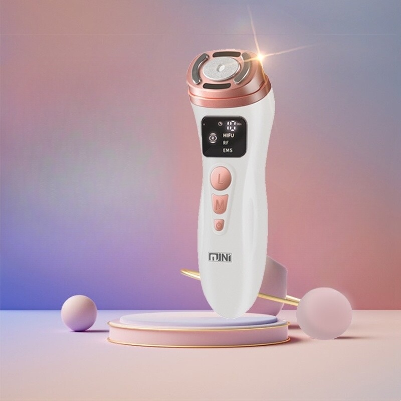 뷰티디바이스 얼굴탄력마사지기 피부홈케어 HIFU RF EMS 복합 리프팅 탄력 주름개선 - 상세 이미지 3