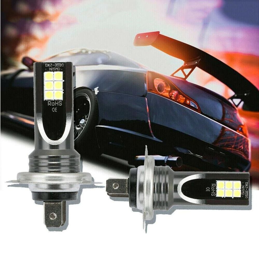 H7 110W LED 한쌍 헤드라이트 한쌍 안개등 전조등 전구 - 상품 이미지