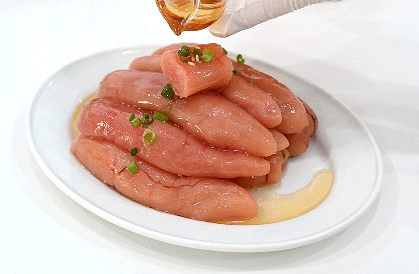 저염 백 명란젓 명란구이 백명란 파지 구이용 못난이 양념 선동 무색소 1kg 500g - 상세 이미지 2