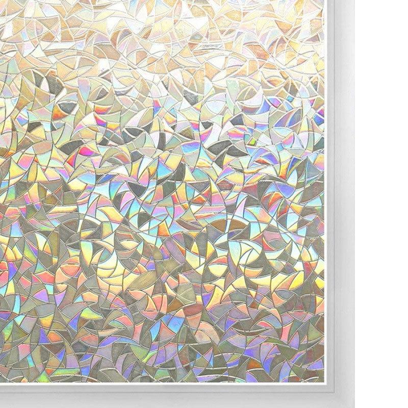 방수 유리문 스티커 방진 유리 보호 필름 오로라 스몰 모자이크 30cm x 1m - 상세 이미지 4
