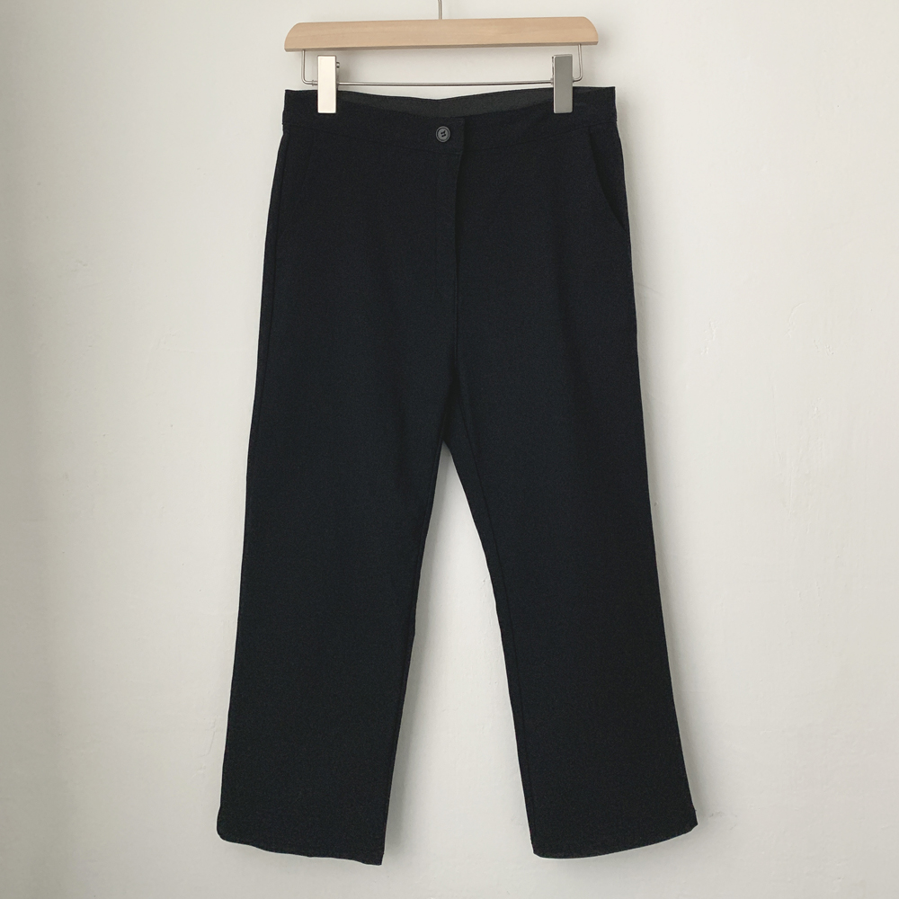 [S-2XL/키작녀] 쫀쫀 사방스판 카프리팬츠 8부 9부 슬랙스 이미지 4