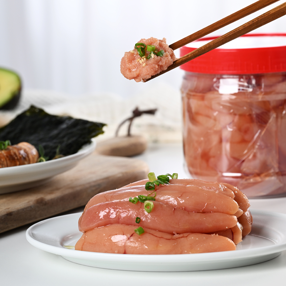 저염 백 명란젓 명란구이 백명란 파지 구이용 못난이 양념 선동 무색소 1kg 500g - 상세 이미지 3