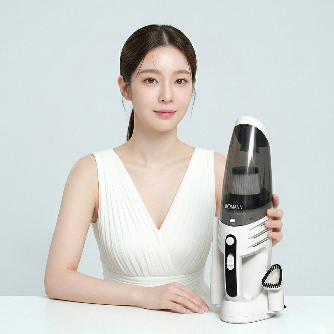보만 4in1 핸디형 원룸 가정 차량용 가벼운 미니 무선 청소기 VC7210PL 상품 이미지