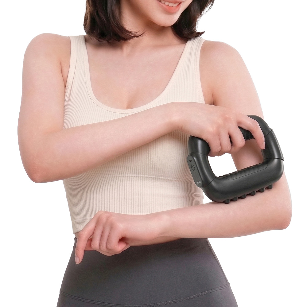 닥터웰 진동 마사지링 무선 돌기형 팔 허리 복부 마사지기 기계 DR-3300 - 상품 이미지