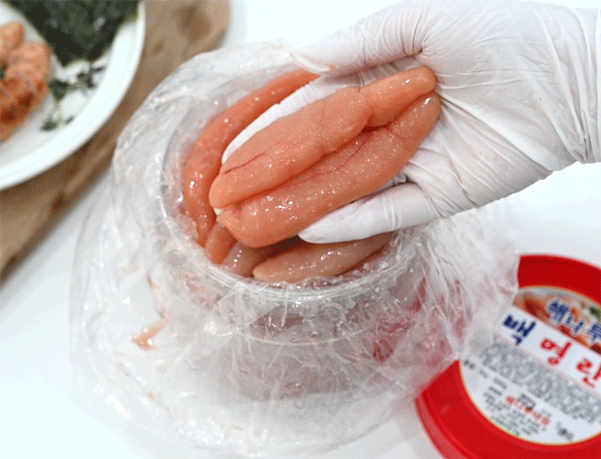 저염 백 명란젓 명란구이 백명란 파지 구이용 못난이 양념 선동 무색소 1kg 500g 이미지 6