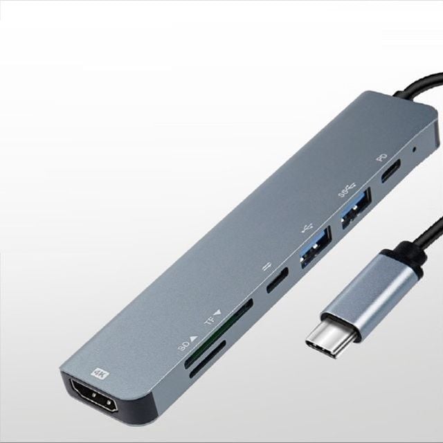 USB 3.1 Type C 멀티허브 도킹 컨버터 HDMI 4K 30Hz - 상품 이미지