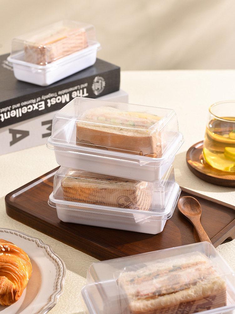 샌드위치랩 봉투 포장 식빵 유산지 토스트 롤 종이 투명 미니 업소용 영문 식빵 - 상세 이미지 5