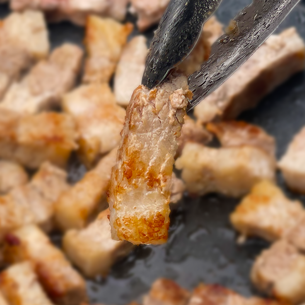 당일선별 벌집 삼겹살 통 한입 삼겹살 통삼겹 독일산 큐브, 1kg, 1개 이미지 6