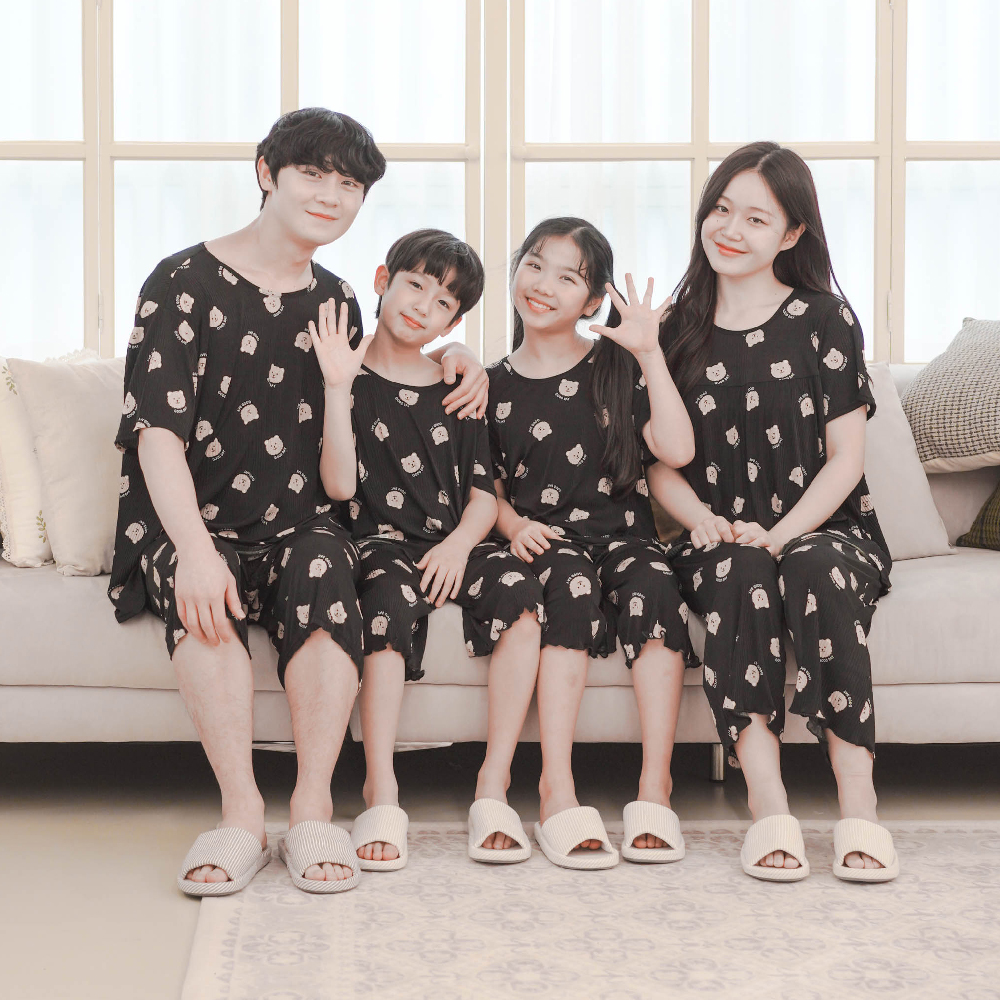 폭스클럽 여름잠옷 냉감 가족 여성 남성 빅사이즈 홈웨어 파자마 인견잠옷 상품 이미지