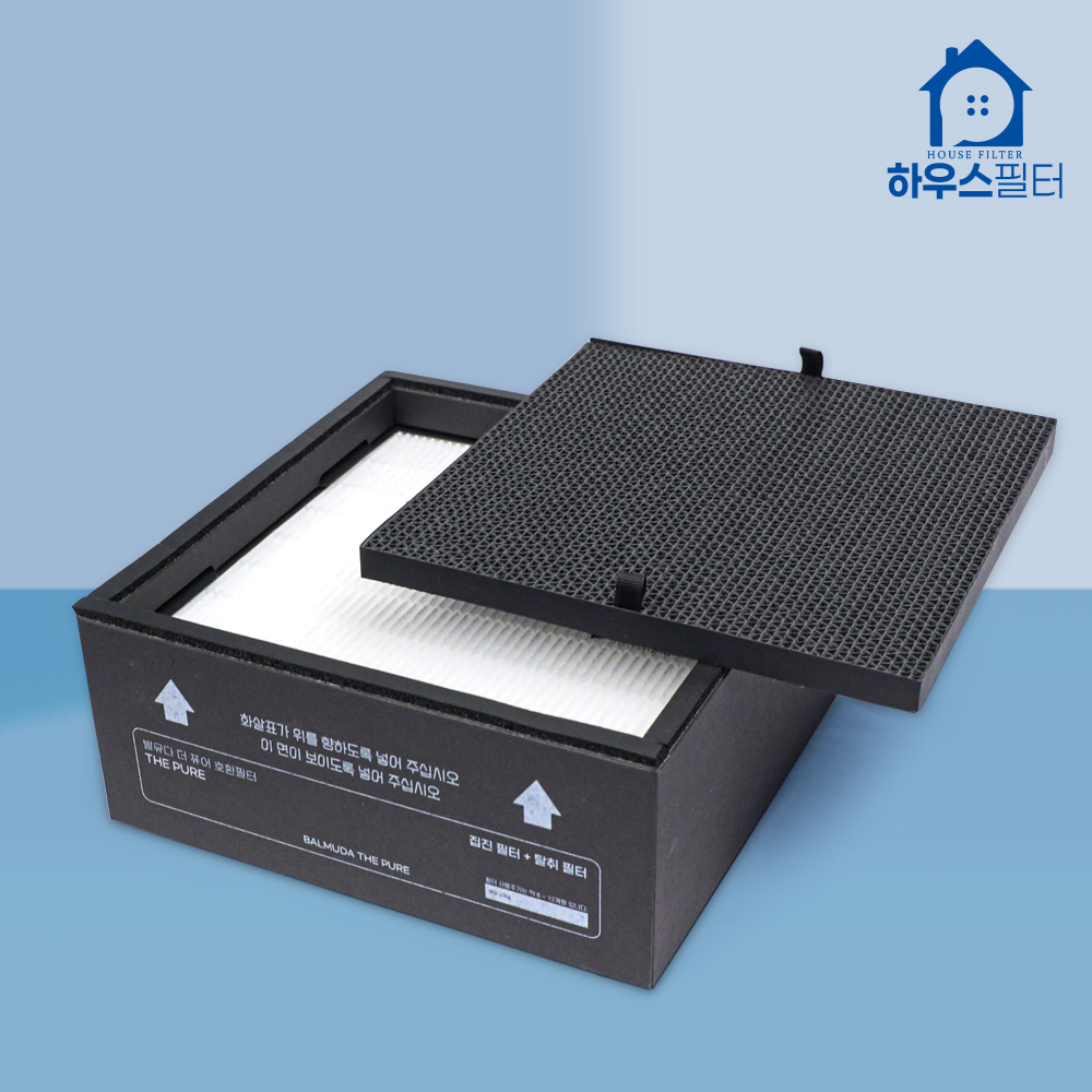 발뮤다 더 퓨어 공기청정기 필터 A01B-P100 A01B-WH GR 하우스필터