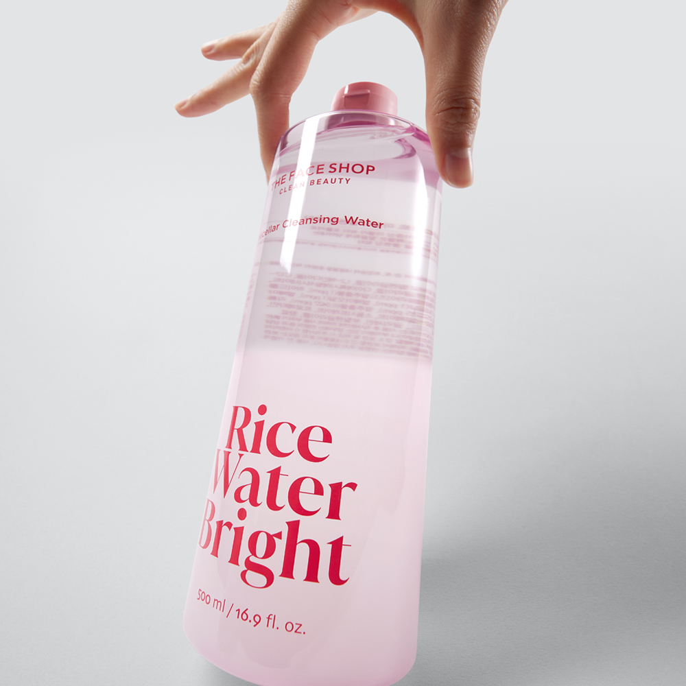 [슈퍼적립]더페이스샵 미감수 브라이트 미셀라 클렌징 워터 500ml 2개 - 상세 이미지 3