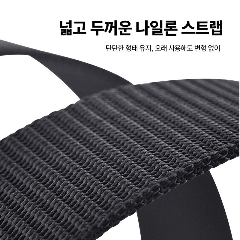 블랙독 캠핑 의자 접이식 체어 릴렉스 좌식 로우 웨빙 스트랩 경량 휴대용 - 상세 이미지 3