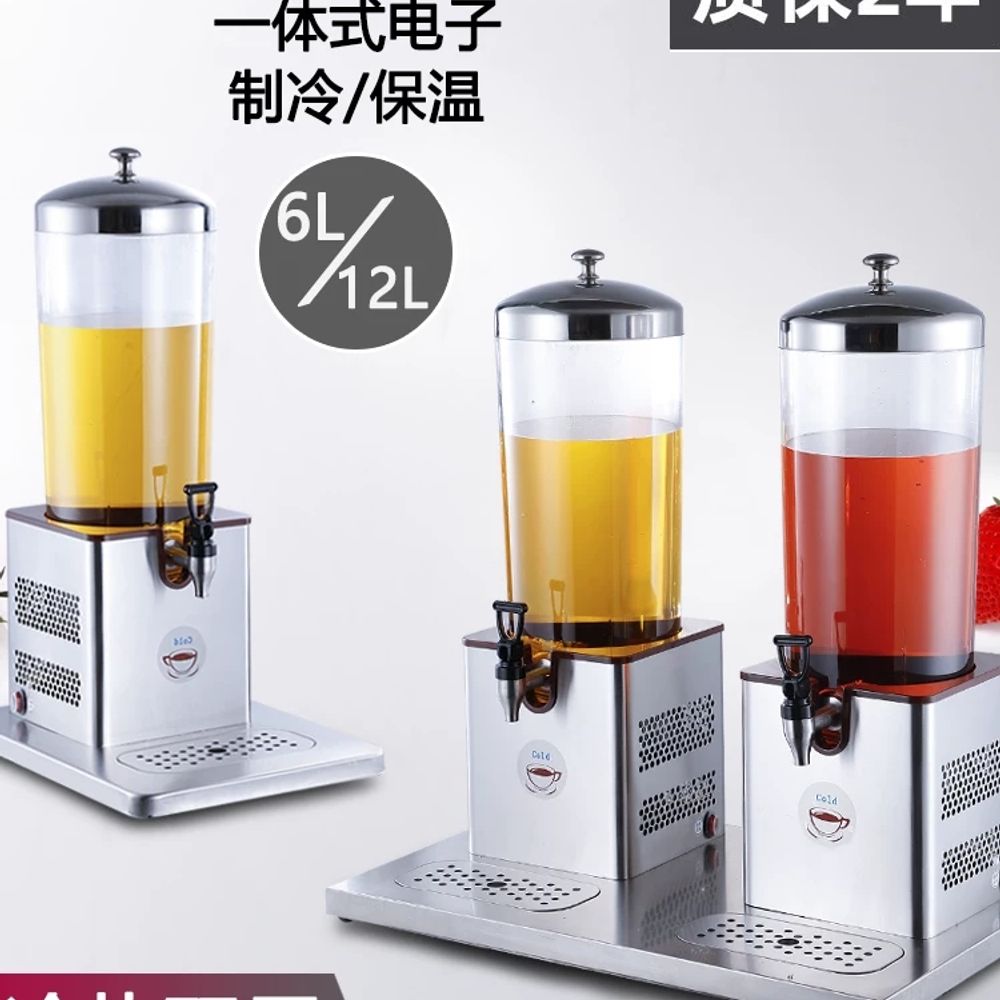 냉음료 디스펜서 1구 식당 자동 주스 냉각 호텔 베이스 카페 6L/가 A. 9L 단일 가열 - 상품 이미지
