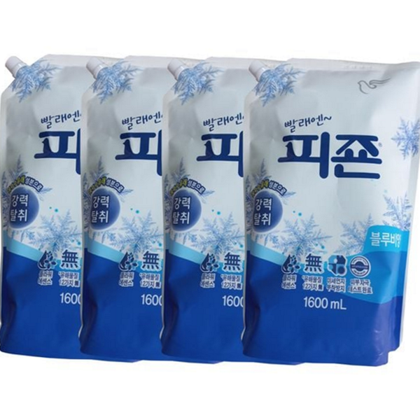 액체 세탁 세제 대용량 섬유 강력 탈취 세제 리필 일반 - 상품 이미지