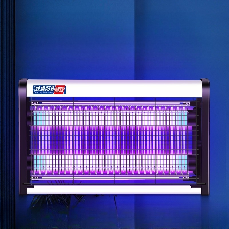 led 포충등 벽걸이형 UV램프 강력한 전기 모기 포충기 6W 농업용 업소용 가정용 - 상품 이미지