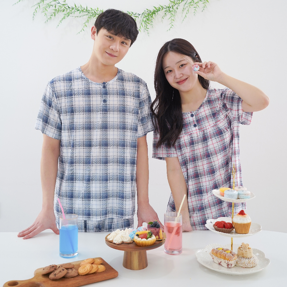 폭스클럽 여름잠옷 냉감 가족 여성 남성 빅사이즈 홈웨어 파자마 인견잠옷 상품 이미지