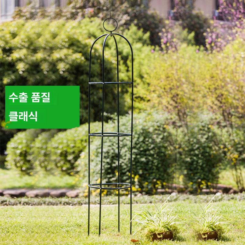 넝쿨 덩굴 지지대 식물 지주대 오이 프레임 조립식 포도 원형 덩쿨 원예 포도나무 화분 - 상세 이미지 2