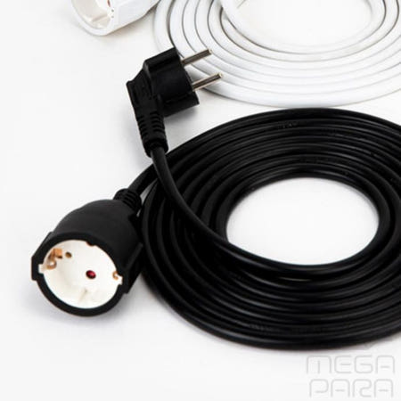 유커먼 포다랑 파워존 고용량 1구 멀티탭 전기연장선 10m 두꺼운전기선 전기연결선