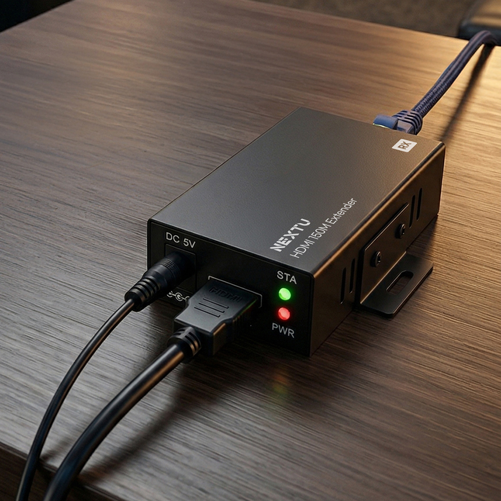 리파인H2 HDMI 리피터 150M UTP 거리연장기 익스텐더 수신기 단품 1171HDCR - 상세 이미지 4