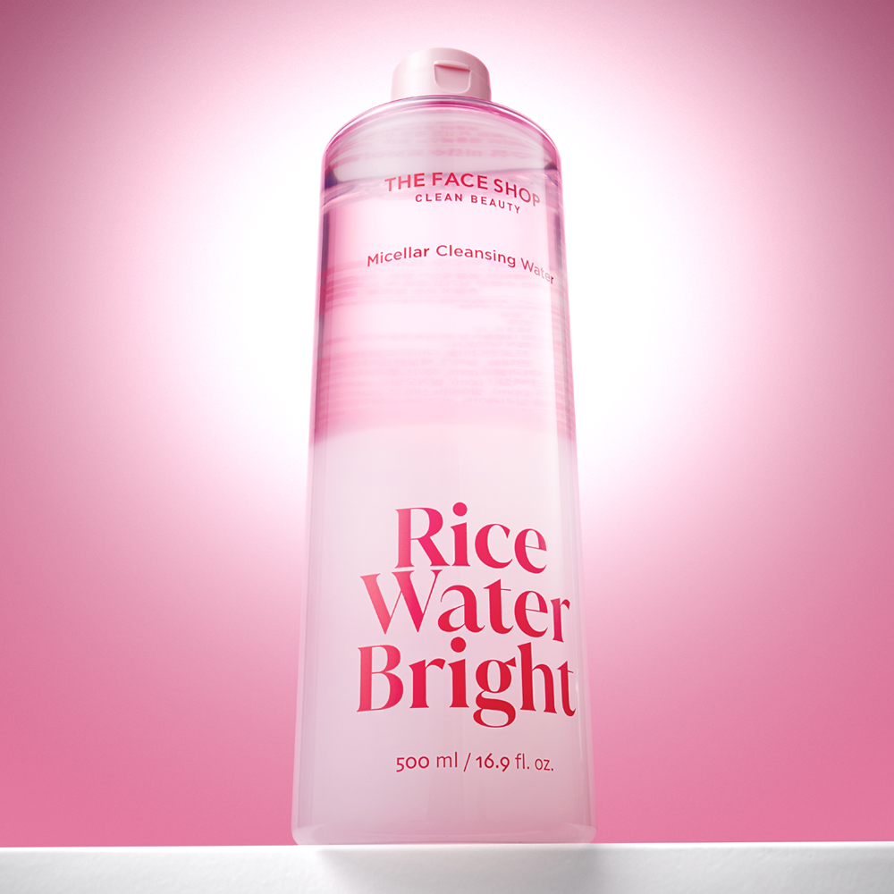 [슈퍼적립]더페이스샵 미감수 브라이트 미셀라 클렌징 워터 500ml 2개 - 상세 이미지 4