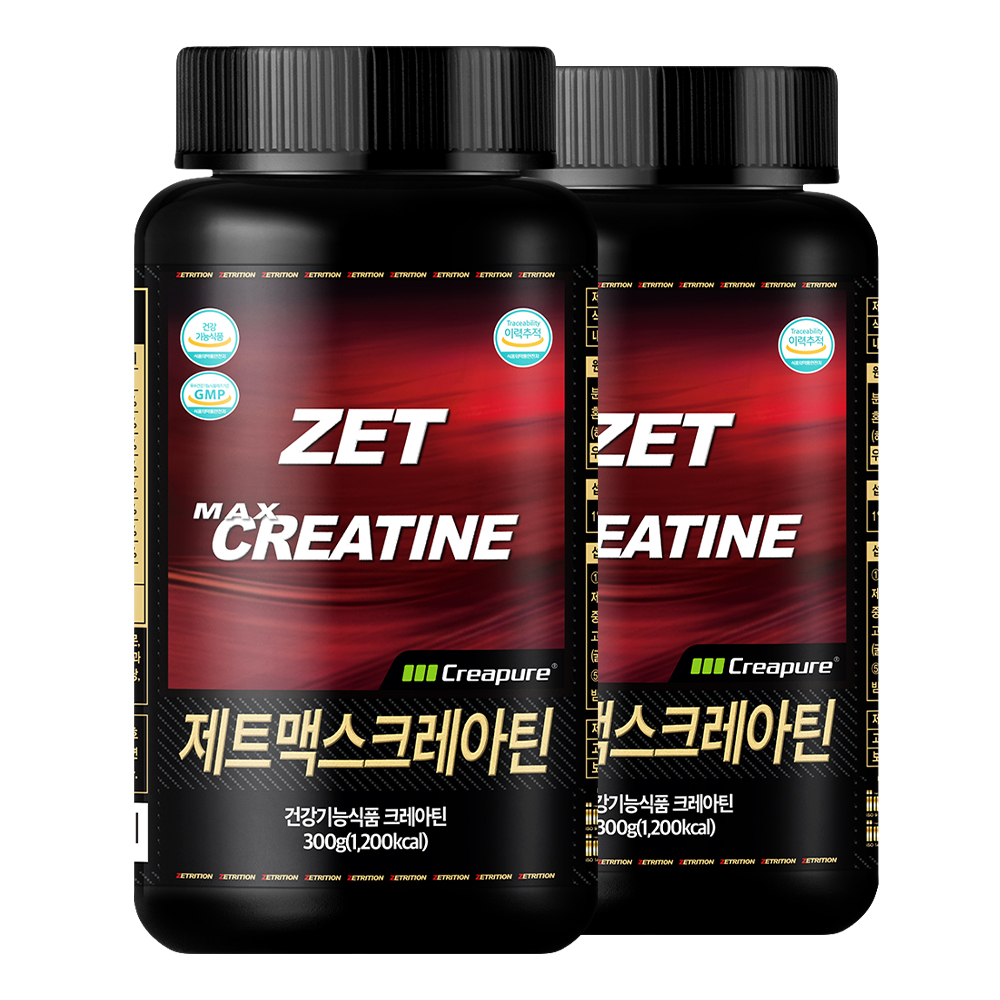 제트리션 제트맥스크레아틴 300g 100% 독일 모노 하이드레이트 파우더 헬스 - 상세 이미지 4