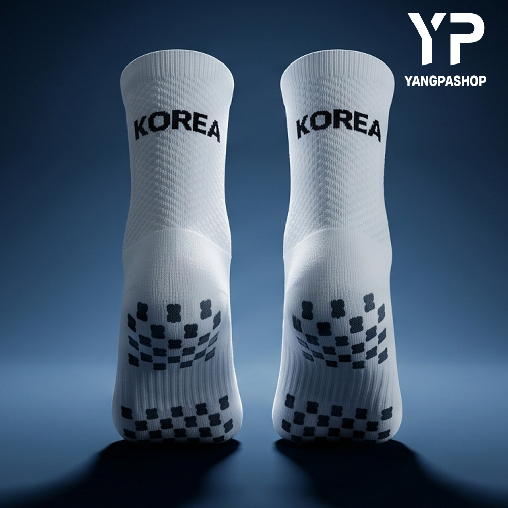 국가대표 위풋 논슬립 축구 양말 풋살 코리아 하프삭스 - 상세 이미지 2