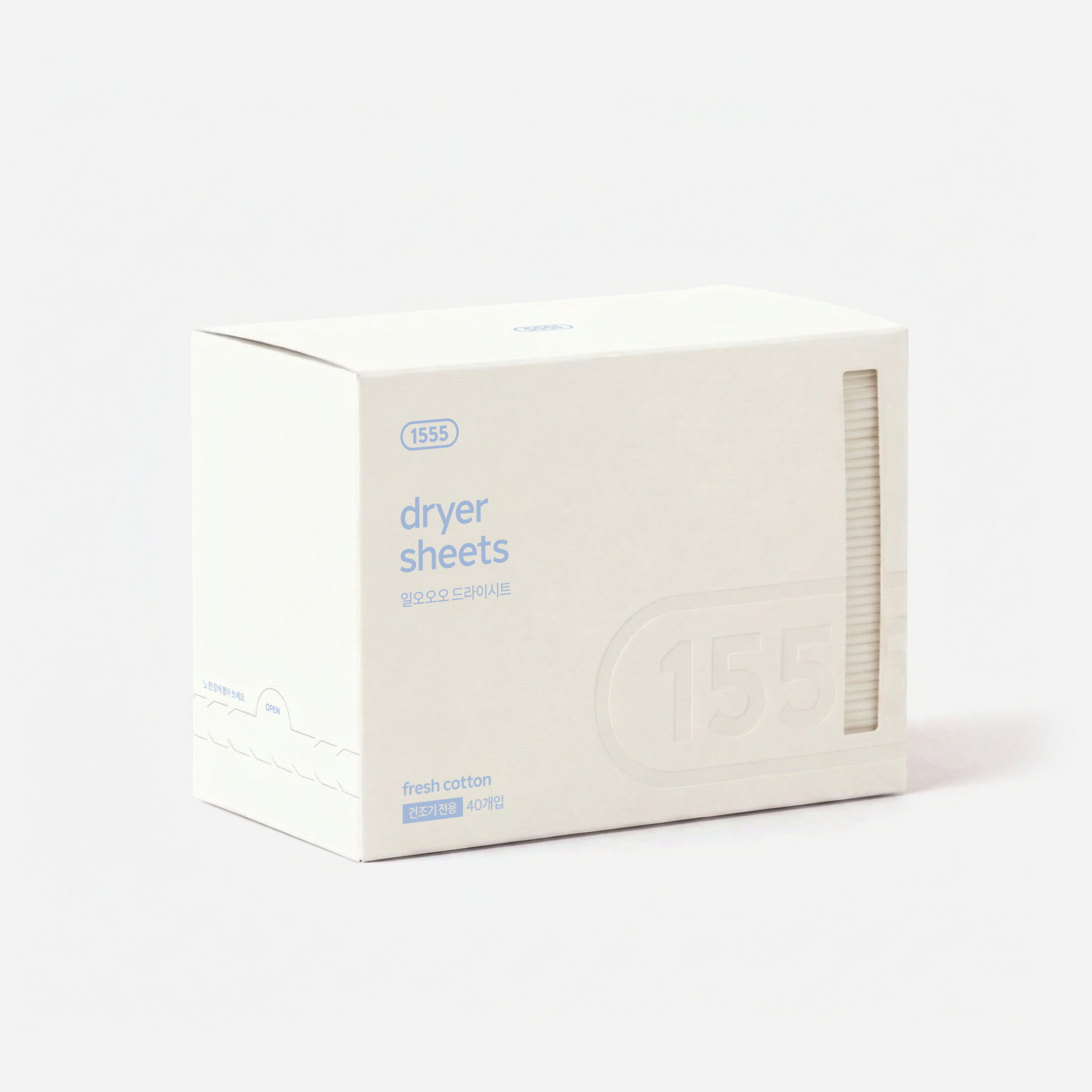 소프소프 드라이 퍼퓸시트 40매입 x 4 set - 건조기 의류관리기 향기 시트 - 상세 이미지 5
