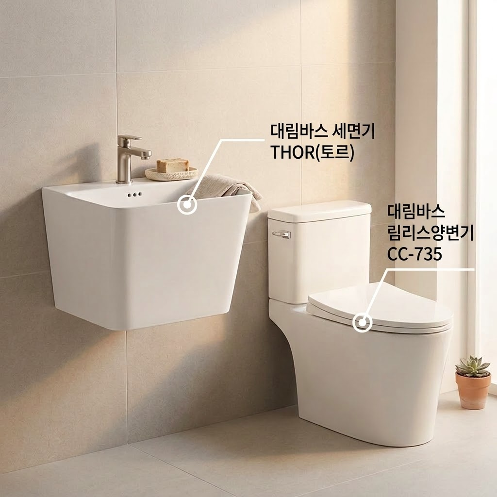 대림바스 욕실시공 부분리모델링 퀵패키지 밀라노시리즈 부산 양산 울산 창원마산진해 장유김해 - 상세 이미지 2