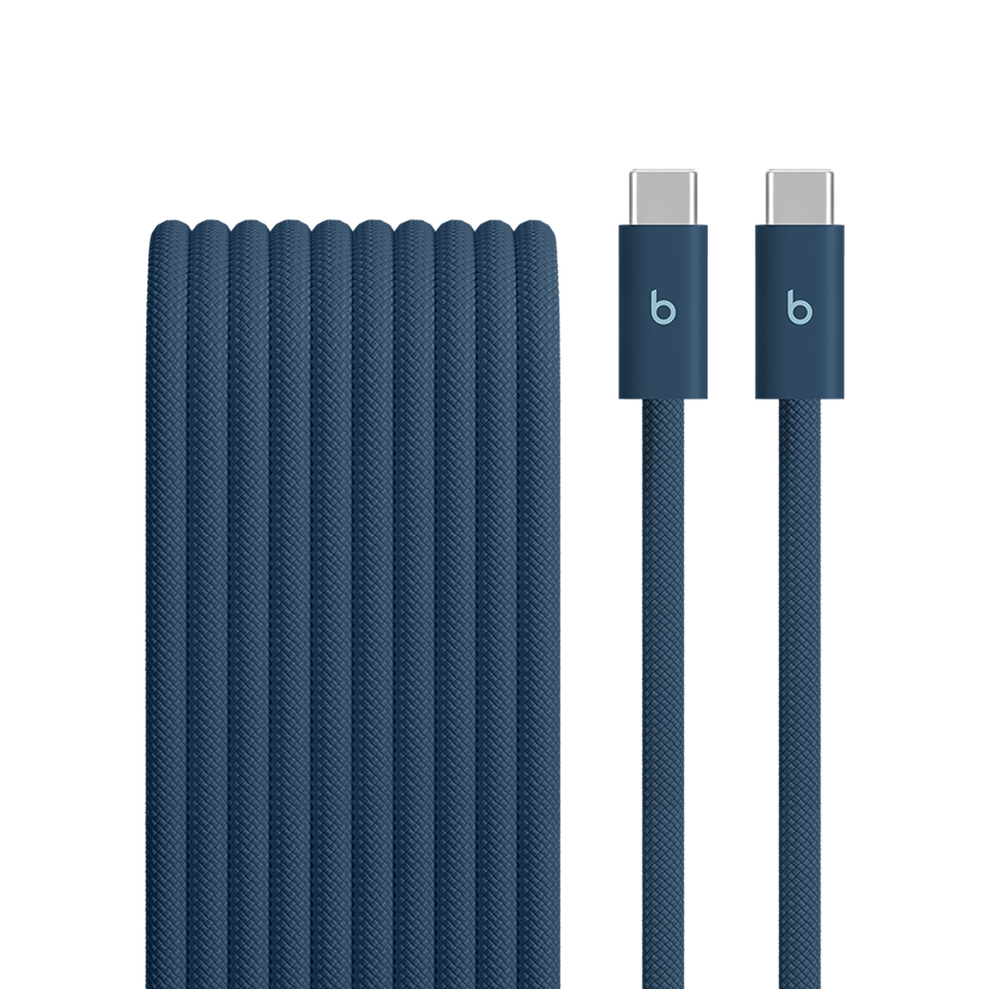 Beats 비츠 240W USB-C 브레이드 케이블 니트로 네이비, 1개, 3m - 상품 이미지