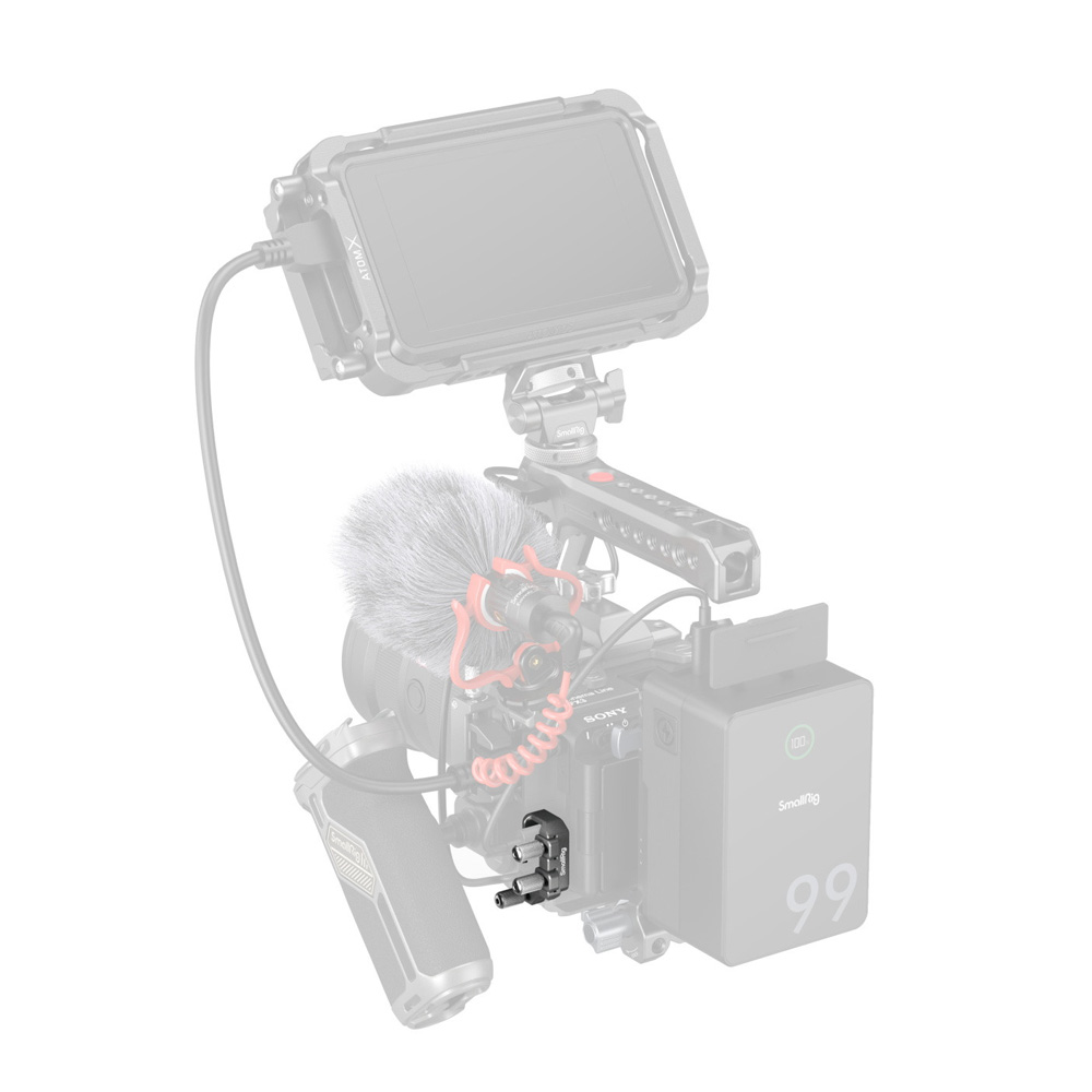 스몰리그 4829 소니 FX30 FX3 USB-C 멀티 케이블 클램프 호크락 케이지용 - 상세 이미지 5