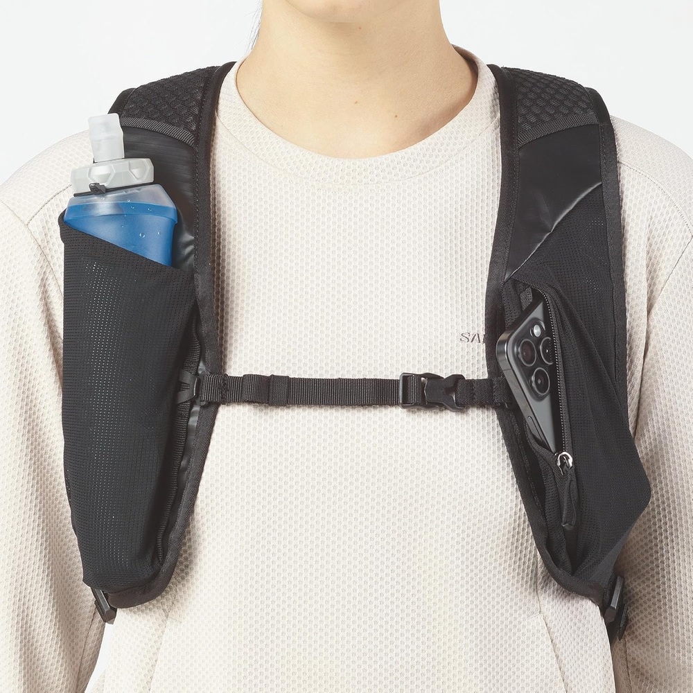 살로몬 XT15 등산 가방 백팩 남녀공용 러닝 마라톤 블랙 경량 LC2868000 이미지 6