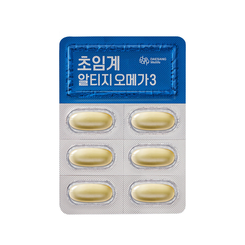 [네이버단독] 웰라이프 마음한상자 포 맨 오메가3 콘드로이친 옥타코사놀 + 그림비 작가 콜라보 파우치 - 상세 이미지 5