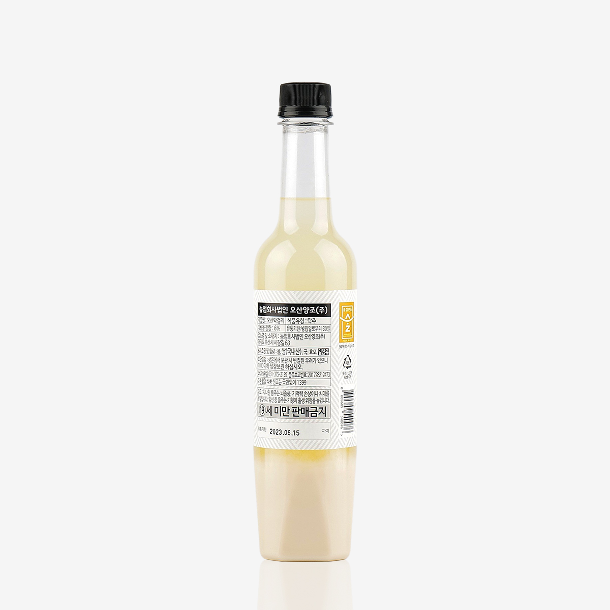 무첨가 막걸리 오산막걸리 6도 500ml, 1개 - 상세 이미지 5