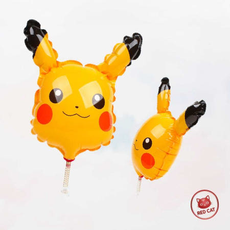 피카츄 캐릭터 흔들이 풍선 차량용 장식 포켓몬 생일 파티 이벤트
