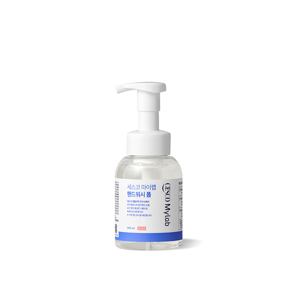 세스코 마이랩 핸드워시 폼 플로랄향 300ml 거품 손 세정제 핸드워시 - 상품 이미지