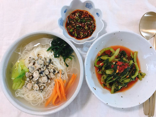 섬진강재첩국