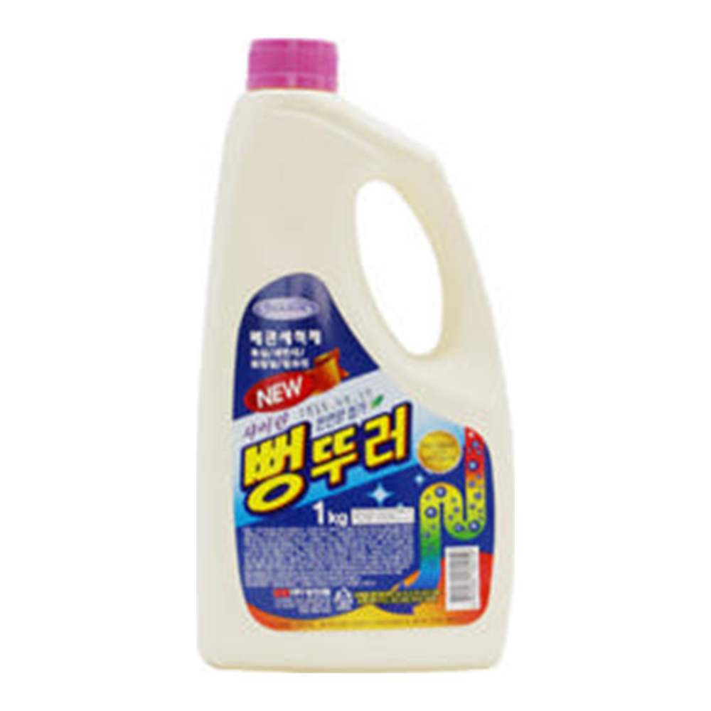 성진켐 샤이린 뻥뚜러 욕실 세면대 화장실 싱크대 막힘 배관 세척제 1L, 1개 - 상품 이미지