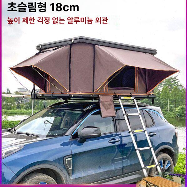 차량용 루프텐트 자동차 SUV 아웃도어 캐리어 보관 지붕텐트 캠핑 - 상세 이미지 3