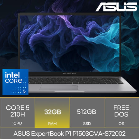 ASUS ExpertBook P1 P1503CVA-S72002 (RAM 32GB)_마우스+장패드증정 AN