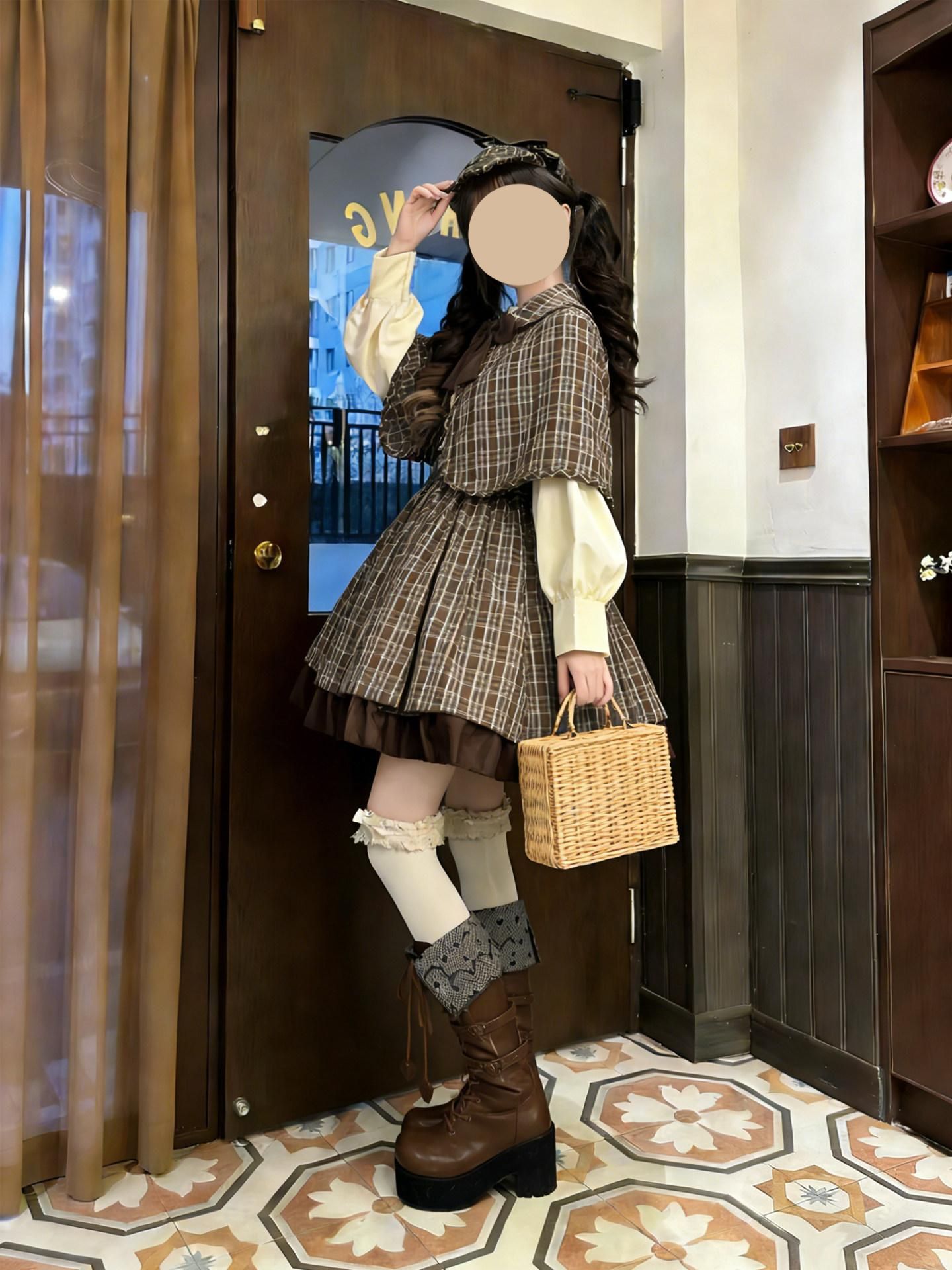 탐정복 탐정 홈즈 무대 망토 튬 풀세트 복장 코스프레 코스튬 원신 탐험가 남녀 근대 의상 - 상세 이미지 3