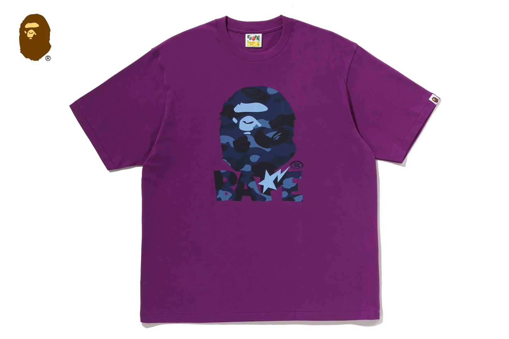 베이프 반팔티 COLOR CAMO APE HEAD RELAXED FIT TEE 1M30-110-325 - 상세 이미지 3