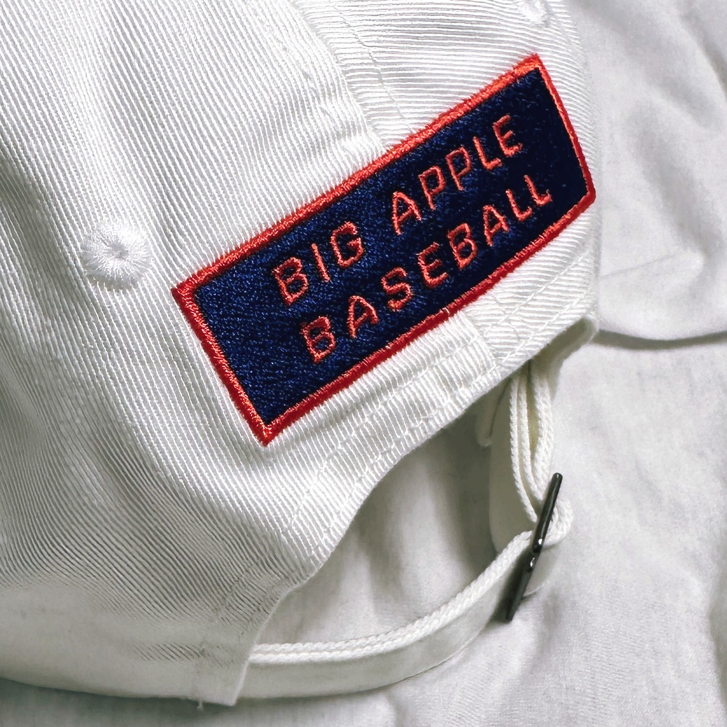 나이키 MLB 모자 언스트럭처드 볼캡 뉴욕 메츠 화이트 M/L - 상세 이미지 4