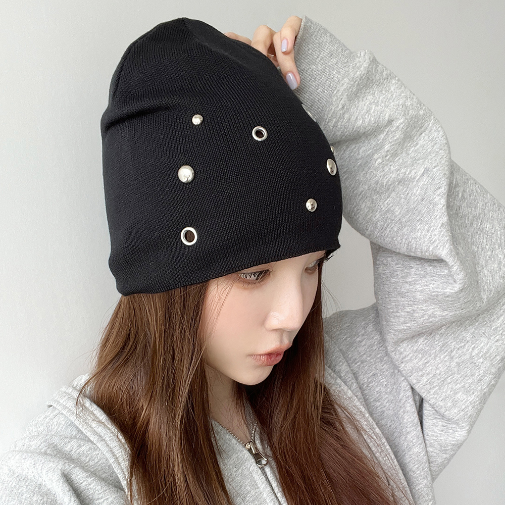 여름비니 스터드 찡 비니 얇은 비니 이미지 7