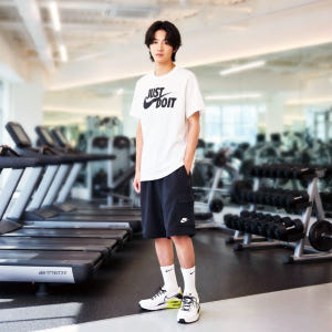 나이키 NSW 버뮤다 팬츠 남자 프렌치테리 여름 카고 와이드 반바지 DD... 착용 후기 | 사이즈/핏 총정리 - 상품 이미지 4
